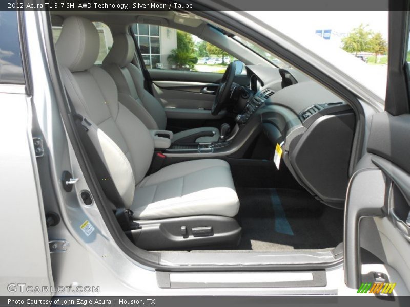 Silver Moon / Taupe 2012 Acura TL 3.7 SH-AWD Technology