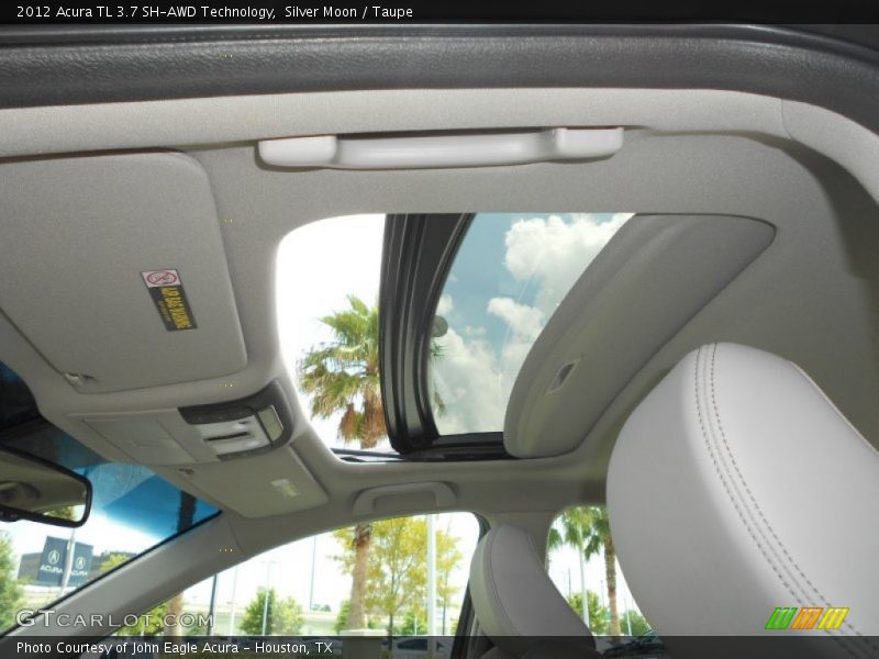 Silver Moon / Taupe 2012 Acura TL 3.7 SH-AWD Technology