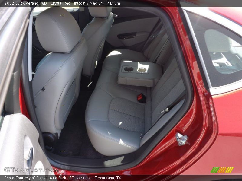 Crystal Red Tintcoat / Medium Titanium 2012 Buick Verano FWD
