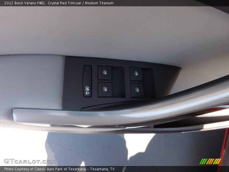 Crystal Red Tintcoat / Medium Titanium 2012 Buick Verano FWD