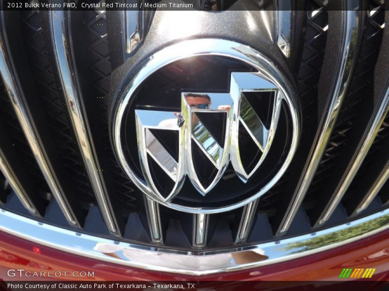 Crystal Red Tintcoat / Medium Titanium 2012 Buick Verano FWD