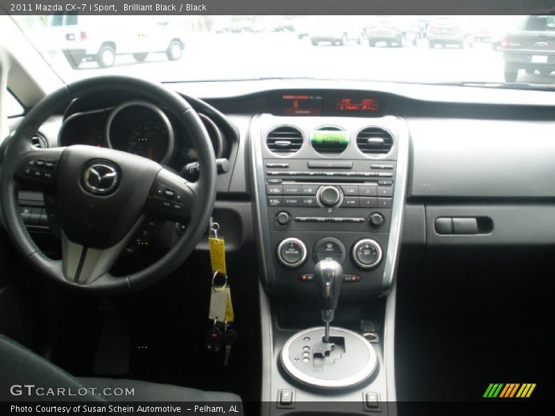 Brilliant Black / Black 2011 Mazda CX-7 i Sport