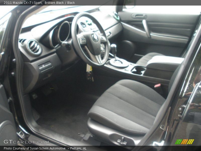 Brilliant Black / Black 2011 Mazda CX-7 i Sport