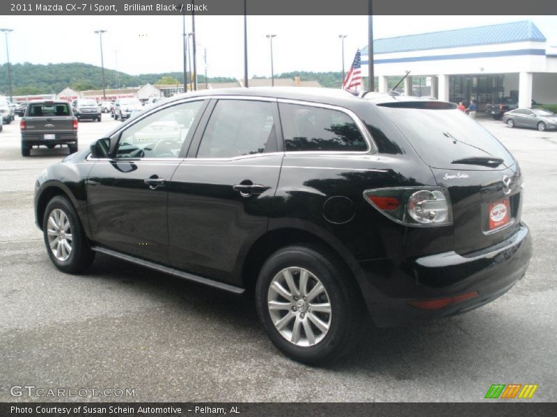 Brilliant Black / Black 2011 Mazda CX-7 i Sport