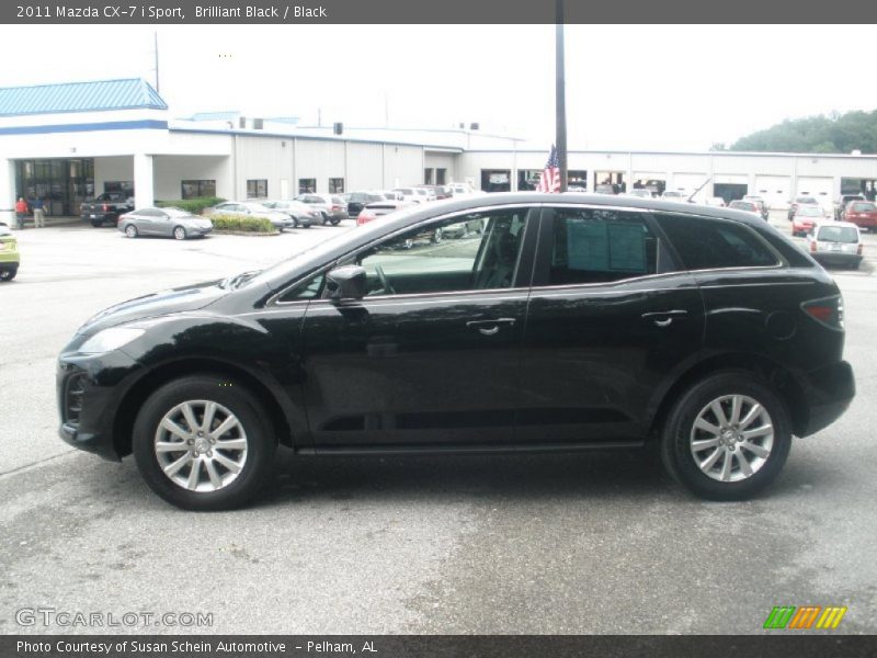 Brilliant Black / Black 2011 Mazda CX-7 i Sport