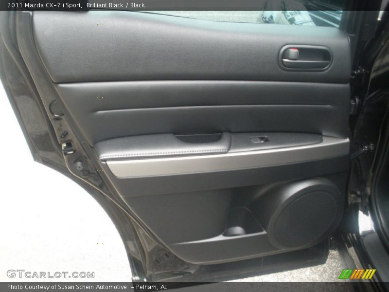 Brilliant Black / Black 2011 Mazda CX-7 i Sport