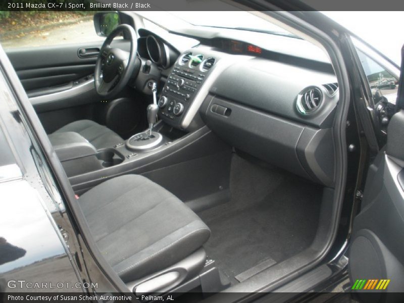 Brilliant Black / Black 2011 Mazda CX-7 i Sport
