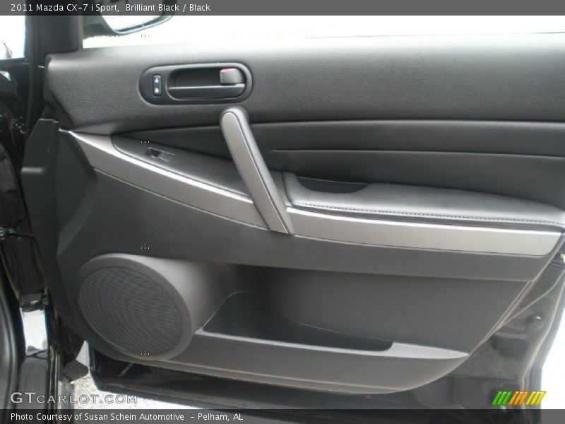 Brilliant Black / Black 2011 Mazda CX-7 i Sport