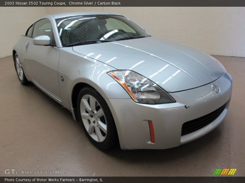 Chrome Silver / Carbon Black 2003 Nissan 350Z Touring Coupe