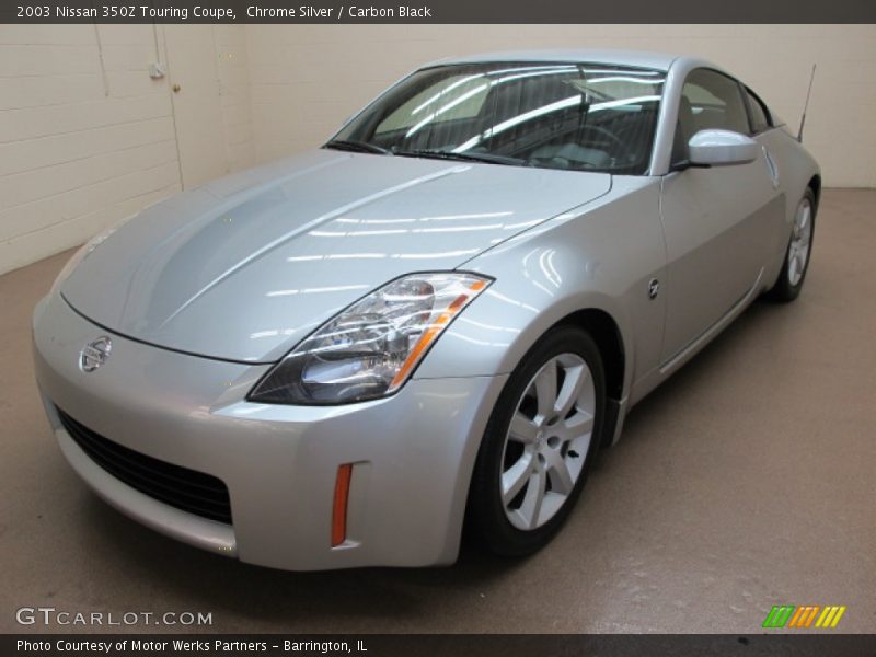 Chrome Silver / Carbon Black 2003 Nissan 350Z Touring Coupe
