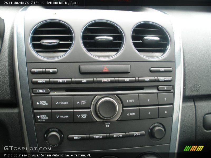 Brilliant Black / Black 2011 Mazda CX-7 i Sport