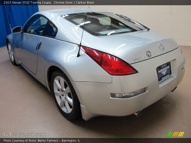 Chrome Silver / Carbon Black 2003 Nissan 350Z Touring Coupe