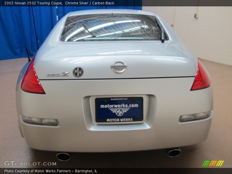 Chrome Silver / Carbon Black 2003 Nissan 350Z Touring Coupe