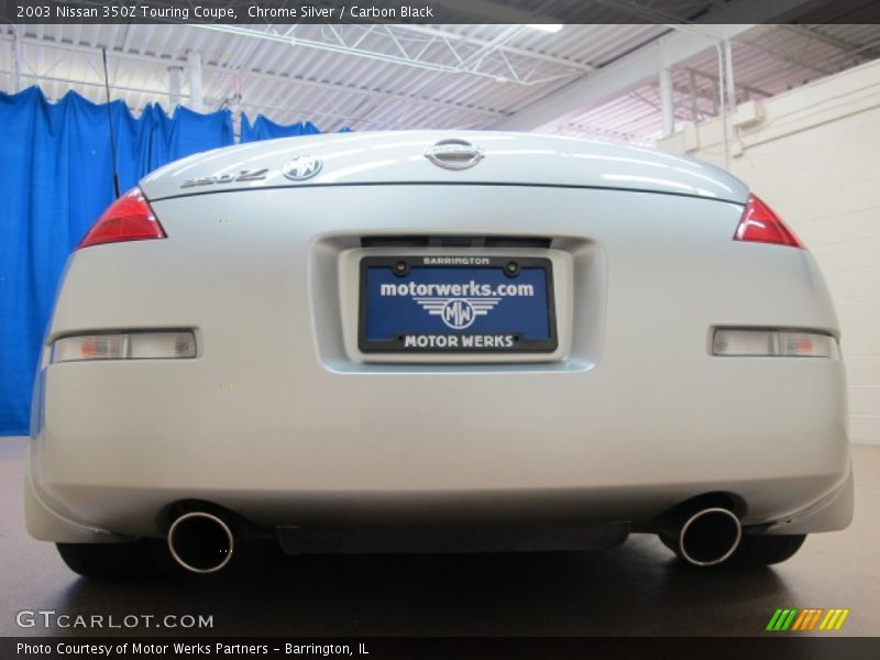Chrome Silver / Carbon Black 2003 Nissan 350Z Touring Coupe
