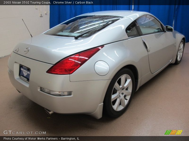 Chrome Silver / Carbon Black 2003 Nissan 350Z Touring Coupe