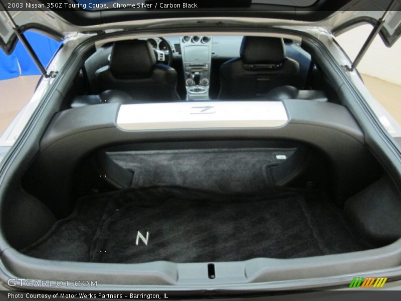 Chrome Silver / Carbon Black 2003 Nissan 350Z Touring Coupe