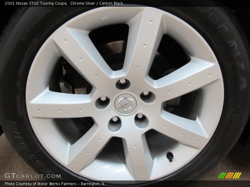 Chrome Silver / Carbon Black 2003 Nissan 350Z Touring Coupe
