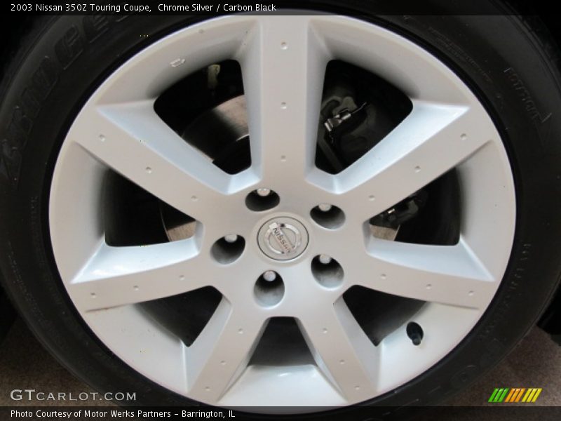 Chrome Silver / Carbon Black 2003 Nissan 350Z Touring Coupe