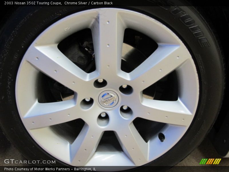 Chrome Silver / Carbon Black 2003 Nissan 350Z Touring Coupe