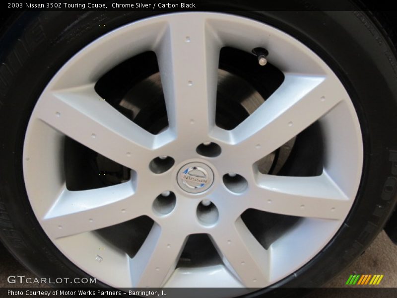 Chrome Silver / Carbon Black 2003 Nissan 350Z Touring Coupe