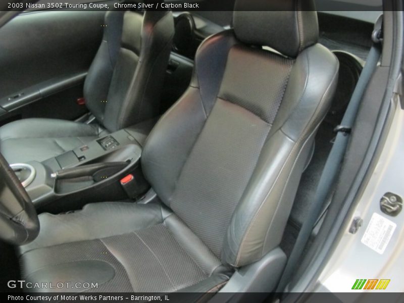 Chrome Silver / Carbon Black 2003 Nissan 350Z Touring Coupe