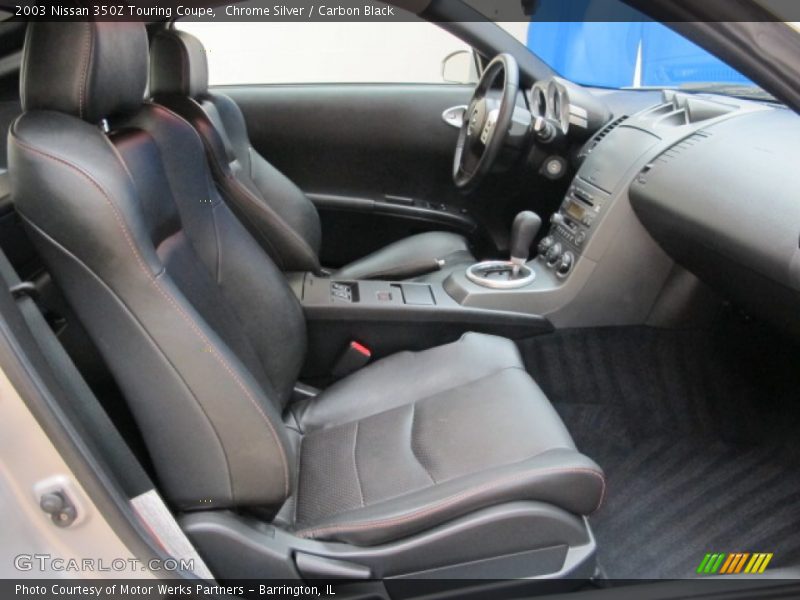 Chrome Silver / Carbon Black 2003 Nissan 350Z Touring Coupe