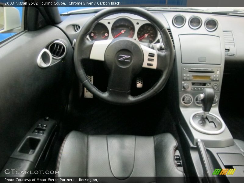 Chrome Silver / Carbon Black 2003 Nissan 350Z Touring Coupe