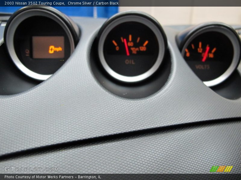 Chrome Silver / Carbon Black 2003 Nissan 350Z Touring Coupe