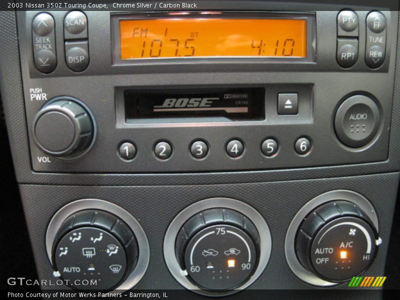 Chrome Silver / Carbon Black 2003 Nissan 350Z Touring Coupe