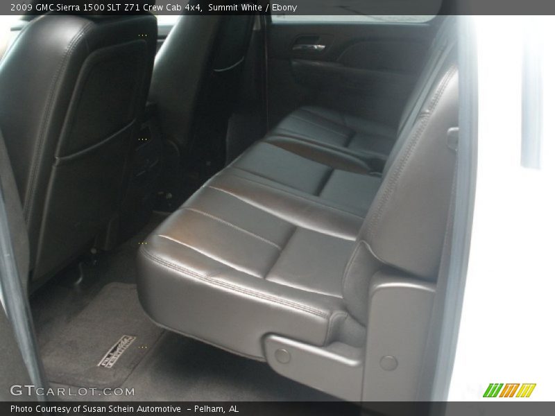 Summit White / Ebony 2009 GMC Sierra 1500 SLT Z71 Crew Cab 4x4