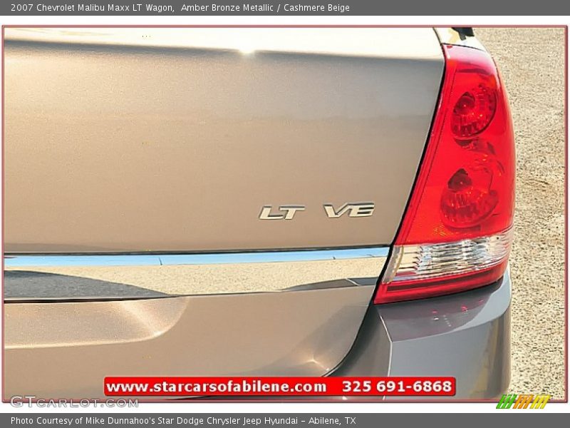 Amber Bronze Metallic / Cashmere Beige 2007 Chevrolet Malibu Maxx LT Wagon