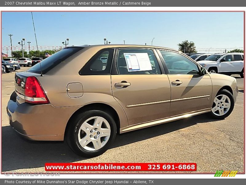 Amber Bronze Metallic / Cashmere Beige 2007 Chevrolet Malibu Maxx LT Wagon