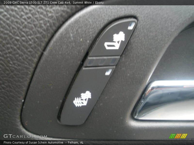 Summit White / Ebony 2009 GMC Sierra 1500 SLT Z71 Crew Cab 4x4