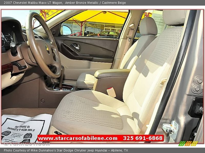 Amber Bronze Metallic / Cashmere Beige 2007 Chevrolet Malibu Maxx LT Wagon