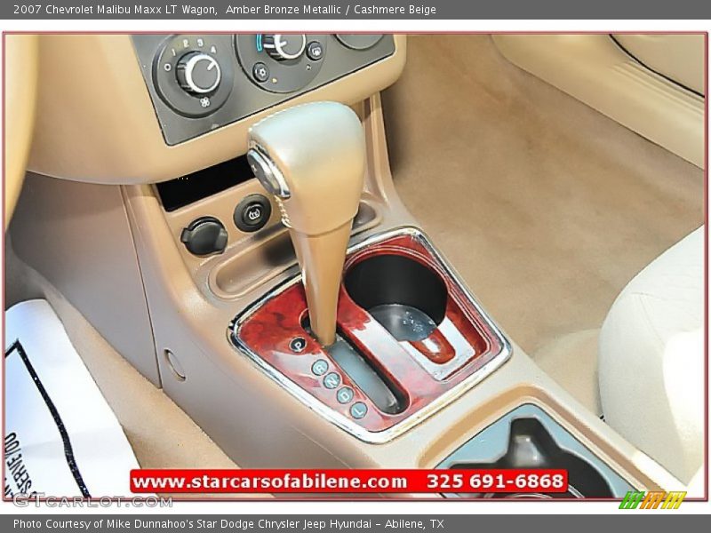 Amber Bronze Metallic / Cashmere Beige 2007 Chevrolet Malibu Maxx LT Wagon