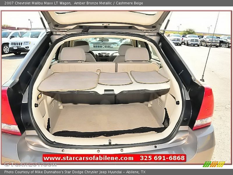Amber Bronze Metallic / Cashmere Beige 2007 Chevrolet Malibu Maxx LT Wagon