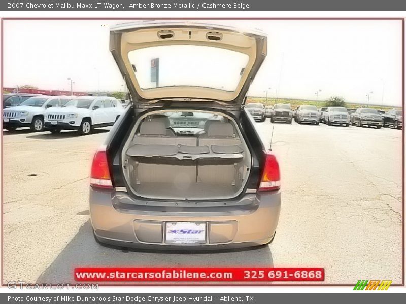 Amber Bronze Metallic / Cashmere Beige 2007 Chevrolet Malibu Maxx LT Wagon