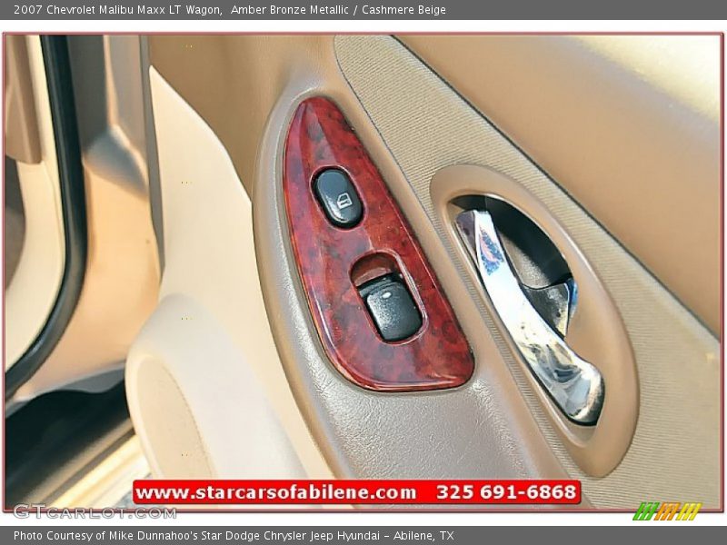 Amber Bronze Metallic / Cashmere Beige 2007 Chevrolet Malibu Maxx LT Wagon