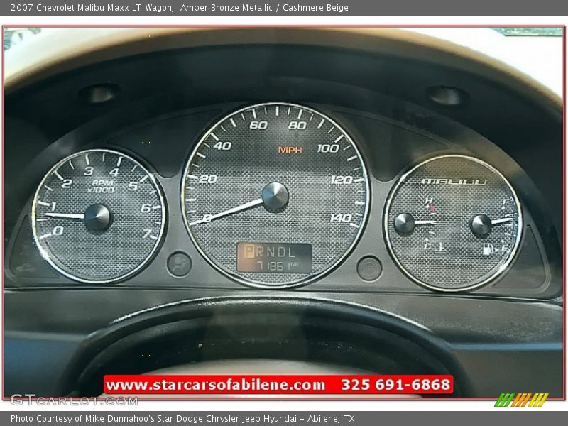 Amber Bronze Metallic / Cashmere Beige 2007 Chevrolet Malibu Maxx LT Wagon