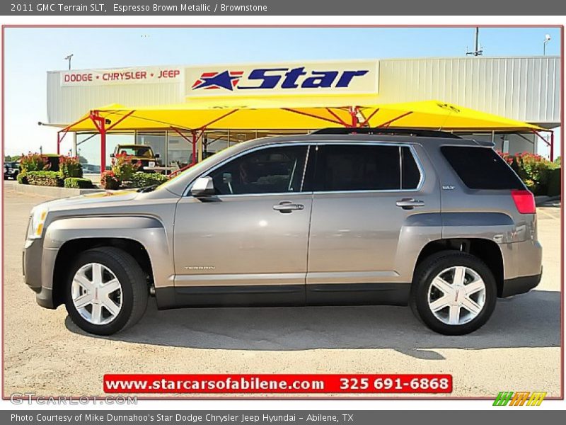 Espresso Brown Metallic / Brownstone 2011 GMC Terrain SLT