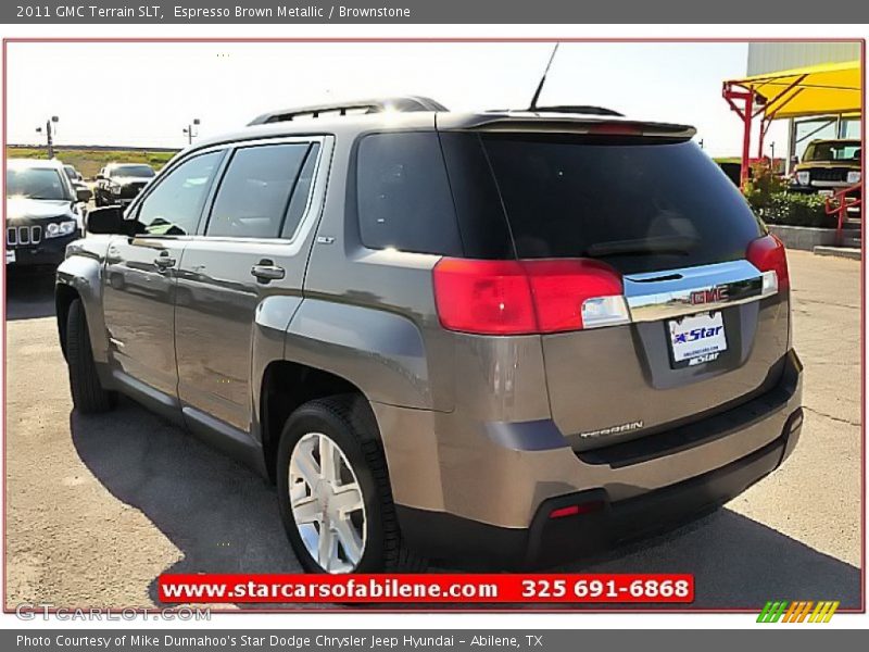 Espresso Brown Metallic / Brownstone 2011 GMC Terrain SLT