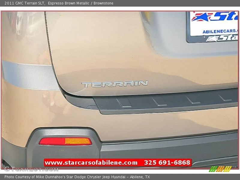 Espresso Brown Metallic / Brownstone 2011 GMC Terrain SLT