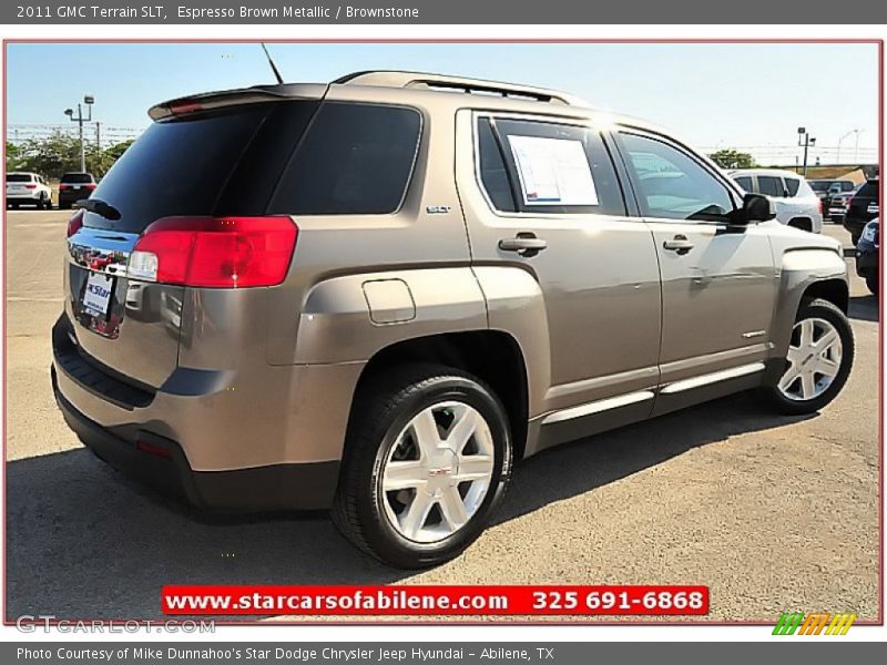 Espresso Brown Metallic / Brownstone 2011 GMC Terrain SLT