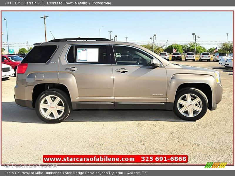 Espresso Brown Metallic / Brownstone 2011 GMC Terrain SLT