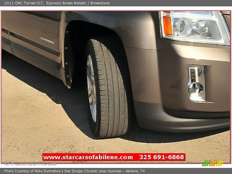 Espresso Brown Metallic / Brownstone 2011 GMC Terrain SLT