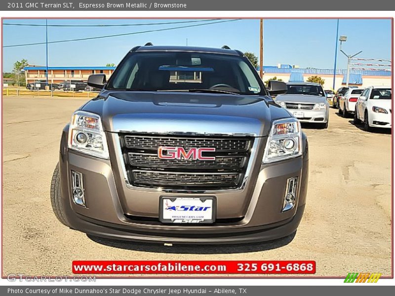 Espresso Brown Metallic / Brownstone 2011 GMC Terrain SLT