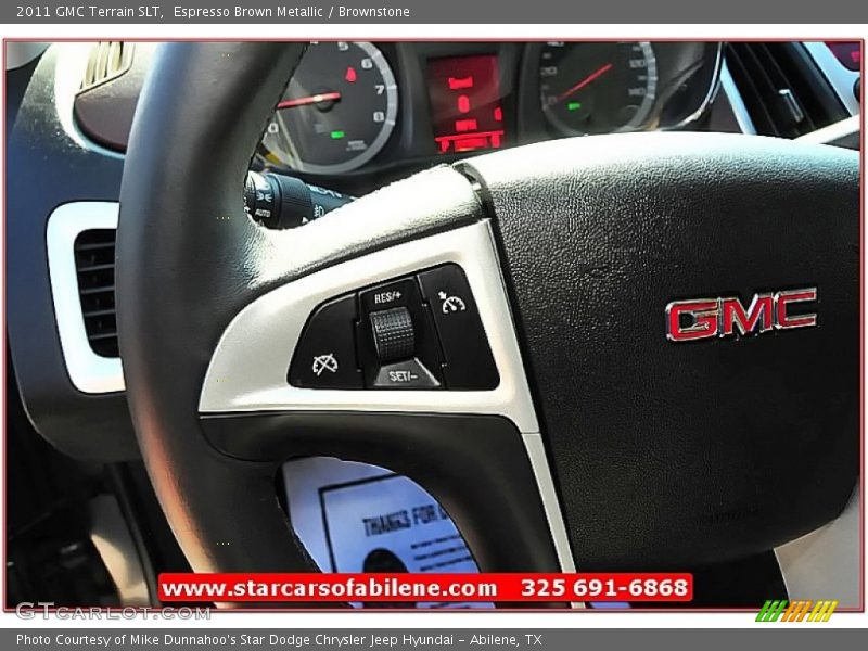 Espresso Brown Metallic / Brownstone 2011 GMC Terrain SLT