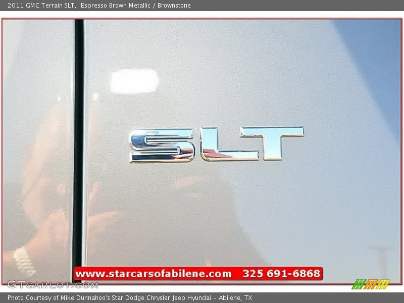 Espresso Brown Metallic / Brownstone 2011 GMC Terrain SLT