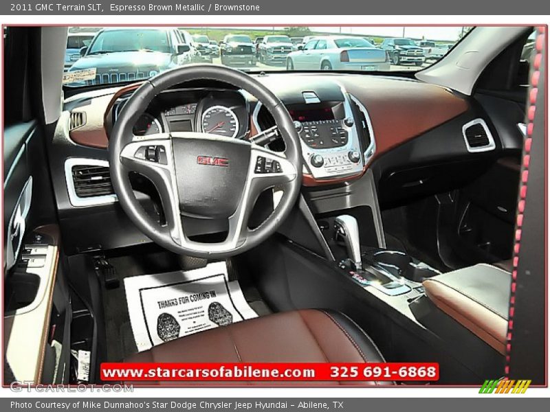 Espresso Brown Metallic / Brownstone 2011 GMC Terrain SLT
