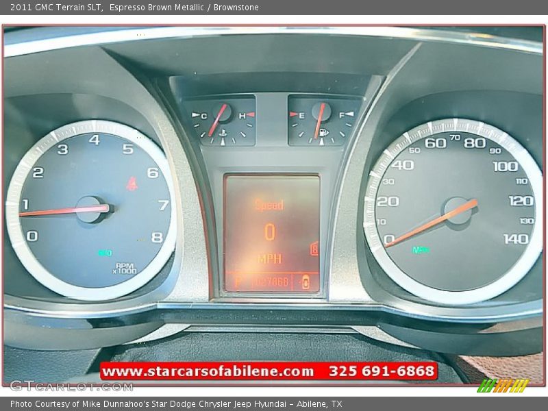 Espresso Brown Metallic / Brownstone 2011 GMC Terrain SLT